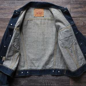 LEVI'S リーバイス 557 3rdデニムジャケット復刻 香港モデル 40 98年 71557-02 程度上 90sの画像5