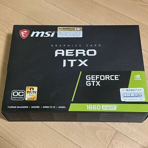 MSI GeForce GTX 1660 SUPER AERO ITXの画像1