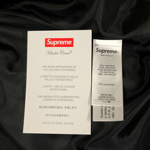 SUPREME シュプリーム × UNDERCOVER アンダーカバー Puffer Jacket 袖レザー スタッズ 加工 ダウンジャケット ブラック M 正規品 / 33224_画像8