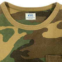 WTAPS ダブルタップス 13AW DESIGN S/S-C TEE COTTON WOODLAND 半袖Ｔシャツ 迷彩 サイズS 正規品 / B4524_画像6