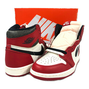 NIKE ナイキ 品番DZ5485-612 AIR JORDAN 1 RETRO HIGH OG Lost&Found エアジョーダン シューズ ブラック×レッド US8=26cm 正規品 / 32192