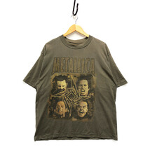 TULTEX METALLICA メタリカ POOR TOURING ME Tシャツ90s ヴィンテージ 着丈お直しあり チャコールグレー サイズXL 正規品 / 31924_画像1