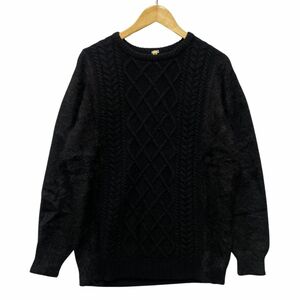 SOPHNET. ソフネット 17AW 品番 SOPH-178099 切り替えし ニット セーター ブラック サイズXL 正規品 / Z2093