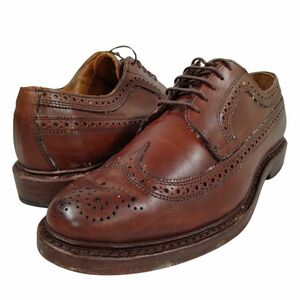 Allen Edmonds アレンエドモンズ 40055S ウィングチップ シューズ ブラウン サイズ 7D 正規品 / 34132