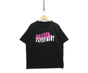 UNIFORM EXPERIMENT ユニフォームエクスペリメント 22SS S/S GRAPHIC WIDE TEE 半袖Ｔシャツ ブラック サイズ3 正規品 / B2423