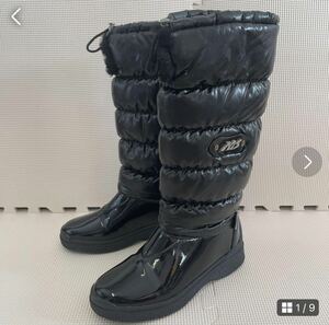 NIS snow boots rain boots fur 23cm corresponding black 