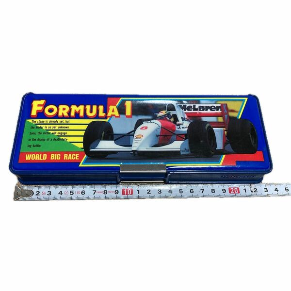 当時物　筆箱　ペンケース　Formula1 F1 レトロ　