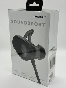 Bose ワイヤレスイヤホン ボーズ SoundSport Bluetooth 接続 マイク付 BLK ブラック 防滴 未開封