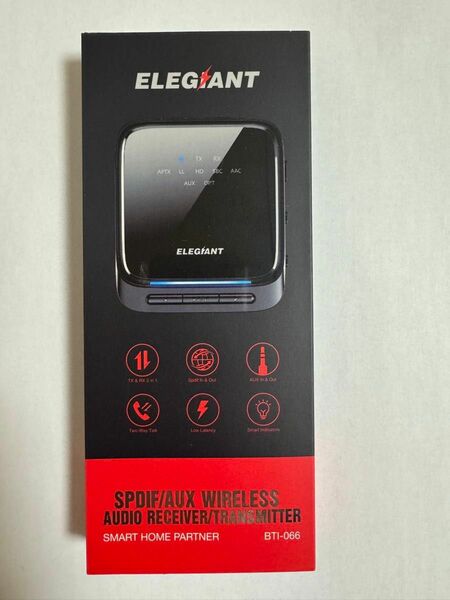 ELEGIANT Bluetooth 5.0 トランスミッター レシーバー