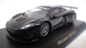 【未開封】1/64京商ミニカーくじ[F賞]Mclaren 12C GT3 (ブラック) マクラーレン