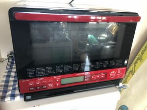  Hitachi microwave oven MRO-TS8*2017 year made * used beautiful goods * operation verification OK* postage included!!