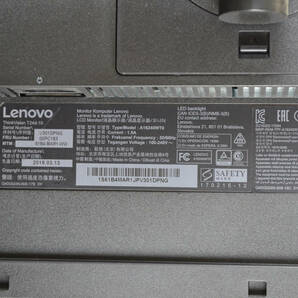 超狭額ベゼル LENOVO 24型ワイド T24d-10 WUXGA 1920x1200 ゲーミング HDMI 左右回転 IPSパネル LED ディスプレイ ③の画像10