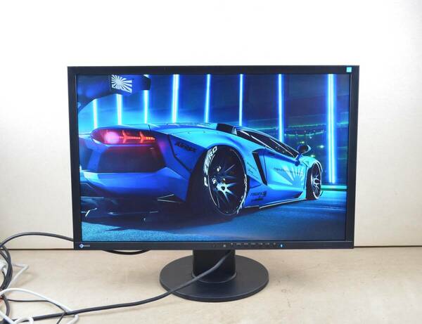 4637　EIZO　EV2436W　24.1型ワイド　WUXGA　DP　IPSパネル　回転・従型表示　スピーカー内蔵　LED　ディスプレイ