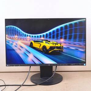 4614　超狭額ベゼル　EIZO　EV2450　23.8型ワイド　フルHD　ゲーミング　HDMI/DP　スピーカー　回転　IPS　LED　ディスプレイ