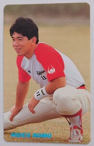 野茂英雄　カルビー1991No.46 近鉄バファローズ　当時物　レトロ　保管品 レギュラーカード