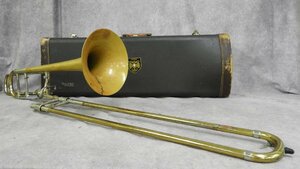 * details unknown buss trombone Bach case attaching * used *