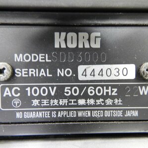 ☆ KORG コルグ SDD-3000 デジタルディレイ ハードケース付き ☆ジャンク☆の画像9