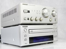 ☆ ONKYO オンキョー CDプレーヤー/C205FX + アンプ/A-905TX 2台セット ☆中古☆_画像1