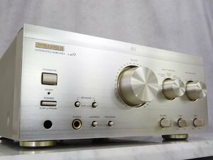 ☆ SANSUI サンスイ A-α77 プリメインアンプ ☆中古☆