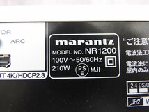 ☆ marantz マランツ NR1200 プリメインアンプ 箱付き ☆中古☆_画像8