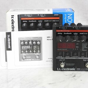 ☆ t.c.electronic t.c.エレクトロニック ND-1 ディレイ 箱付き ☆中古☆の画像1