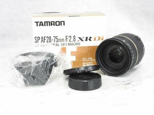 ☆ TAMRON タムロン SP AF 28-75mm F2.8 XR Di LD MACRO カメラレンズ ニコンマウント 箱付き ☆中古☆