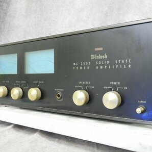 ☆ McIntosh マッキントッシュ MC2505 パワーアンプ ☆中古☆の画像3