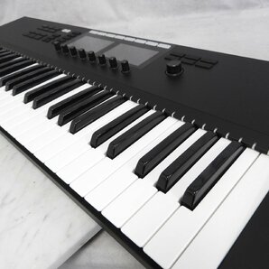 ☆ Native Instruments ネイティブインストゥルメンツ KOMPLETE KONTROL S49 MIDIキーボード 箱付き ☆現状品☆の画像3