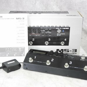 ☆ BOSS ボス MS-3 マルチエフェクター スイッチャー 箱付き ☆中古☆の画像1