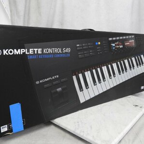 ☆ Native Instruments ネイティブインストゥルメンツ KOMPLETE KONTROL S49 MIDIキーボード 箱付き ☆現状品☆の画像10