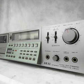 ☆ AKAI アカイ GX-F66RC カセットデッキ ☆ジャンク☆の画像3