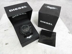 * DIESEL diesel THE DARK KNIGHT RISE wristwatch box attaching * beautiful goods *