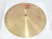 ☆ PAISTE パイステ 2002 クラッシュシンバル CRASH 18インチ ☆中古☆_画像1