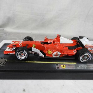 ☆Hot Wheels ホットウィールズ Ferrari 248F1 Schumacher 1/18 ミニカー 箱付き ☆美品☆の画像1