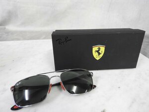 ☆Ray-Ban レイバン Ferrari Collection RB3715M サングラス ケース付き☆美品☆