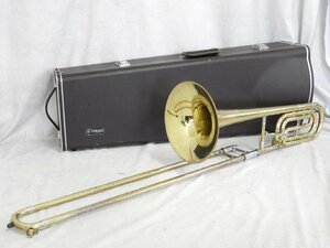 *HOLTON Holt nCOLLEGIATE ELKHORN WIS tenor trombone case attaching * used *