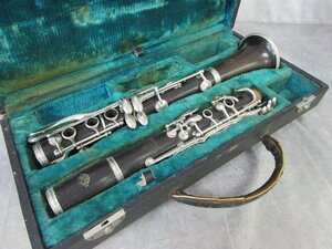 ☆ BUFFET CRAMPON EVETTE ビュッフェ クランポン イベット 上管 下管 ベル + SELMER 9 バレル クラリネット ケース付き ☆中古☆