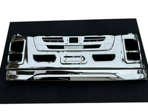 fai booster Giga plating front bumper lip spoiler inner grill light cover 4 point set new goods Isuzu large 