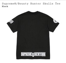 国内正規品 新品未使用 Supreme Bounty Hunter Skulls Tee Black XXL シュプリーム バウンティー ハンター スカル Tシャツ ブラック 黒_画像2