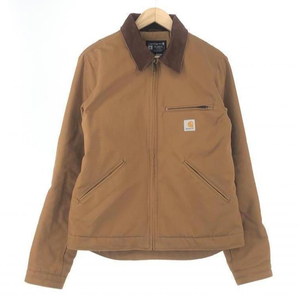 【中古】Carhartt ダックジャケット S ブラウン DJ3828-M カーハート[240010426220]