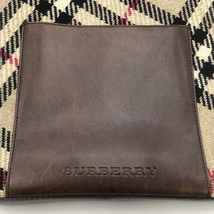 【中古】BURBERRY ショルダーバッグ ベージュ ブラウン バーバリー[240010424610]_画像10