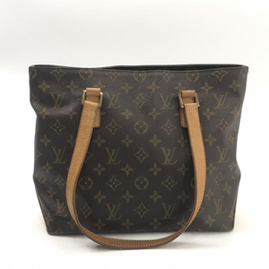 【中古】LOUIS VUITTON カバ・ピアノ トートバッグ M51148 ブラウン モノグラム ルイ・ヴィトン[240010426167]