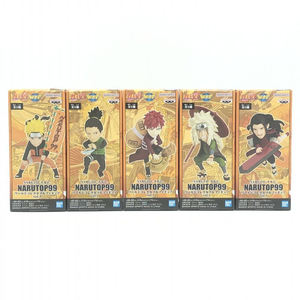 【中古】バンプレスト ワールドコレクタブルフィギュア NARUTO-ナルト- NARUTOP99 vol.1 全5種セット[240010419386]