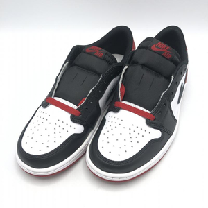 【中古】NIKE Air Jordan 1 Retro Low OG Black Toe 26.0cm CZ0790-106[240010426493]