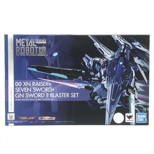 【中古】バンダイ METAL ROBOT魂 ダブルオーザンライザーセブンソード+GNソードIIブラスターセット 機動戦士ガンダム00[240010426534]