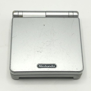 【中古】任天堂 ゲームボーイアドバンスSP プラチナシルバー GAME BOY ADVANCE SP【ジャンク品】[240010427254]