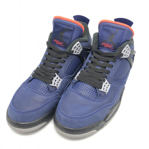 【中古】NIKE AIR JORDAN4 Retro WNTR Loyal Blue/White/Black 28.5 CQ9597-401 ナイキ [240010418360]