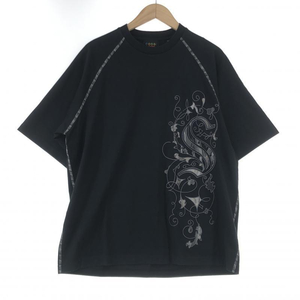 【中古】Supreme × COOGI Raglan S/S Top Tシャツ S ブラック シュプリーム クージー[240010426016]