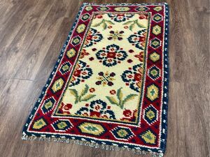 Art hand Auction Tapis tribal★Vintage recommandé★106×66cm Tapis bulgare Tapis Meubles anciens Tapis fait main 02ADSRS240321016D, tapis, tapis, tapis, tapis, Les tapis en général