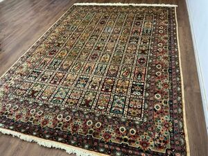 Art hand Auction \220, 000⇒\110, 000★Start at half price★266×185cm Rug Handmade Silk Carpet from Lahore, Pakistan 02BDSRB240318018E, carpet, rug, mat, rug, Rugs in general